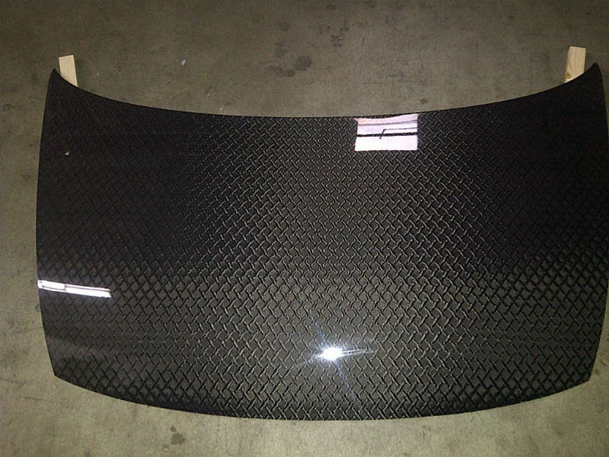 AC223HCCW Advan WICKER Design 2006-2011 Honda Civic 2Dr. Carbon Hood