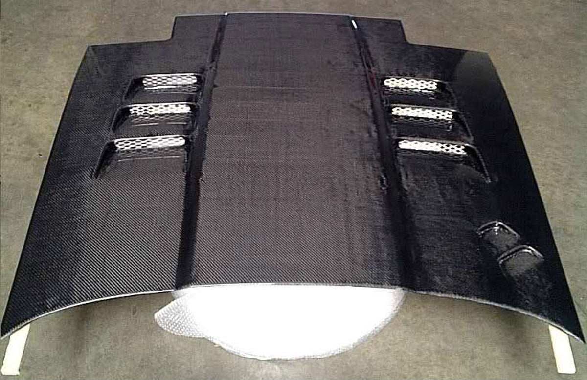 AC868HCV - Advan TS Design 1986-1992 Toyota Supra MK-III Carbon Hood