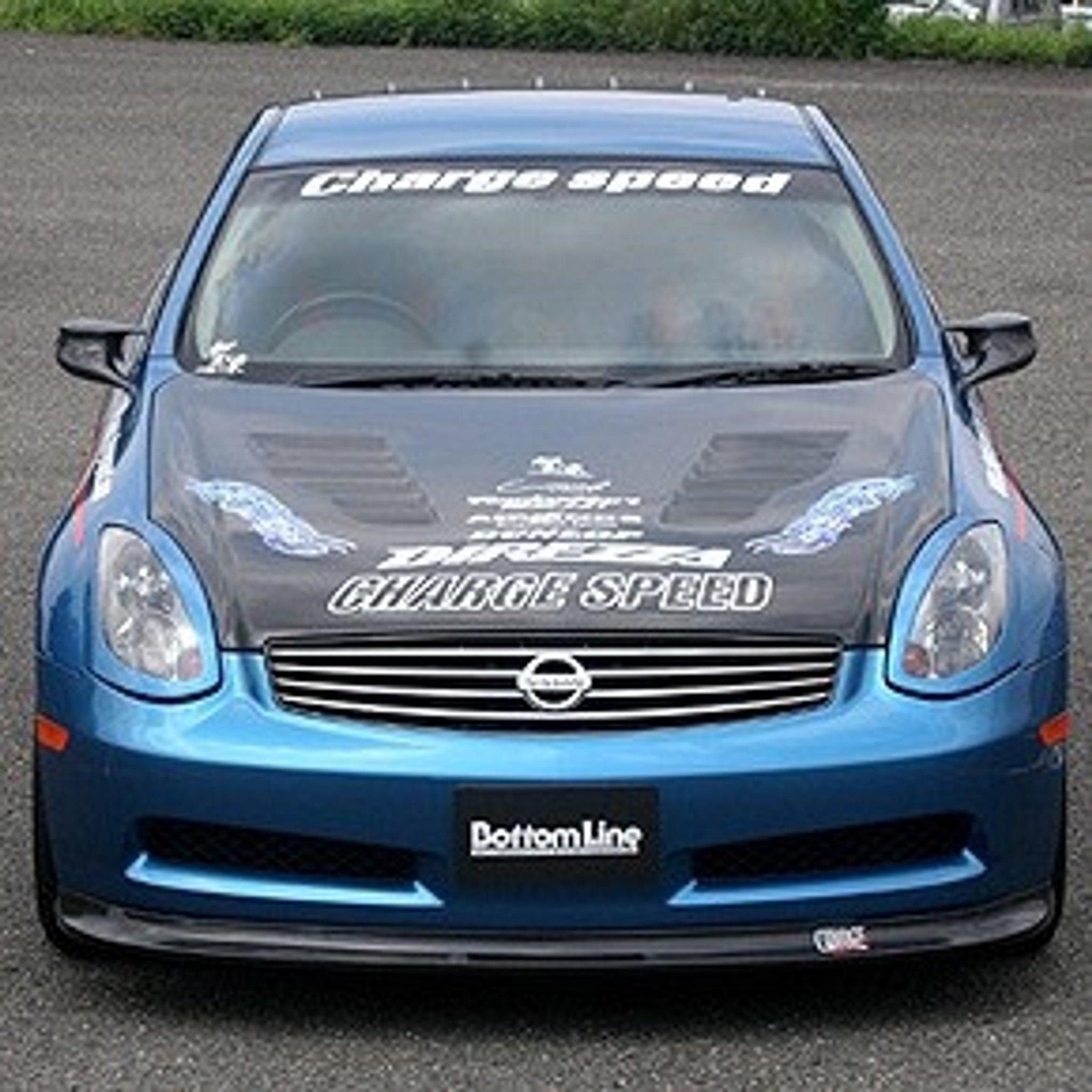 Charge Speed 2003-2005 Infiniti G-35 Coupe Bottom Line Full Lip Kit Carbon