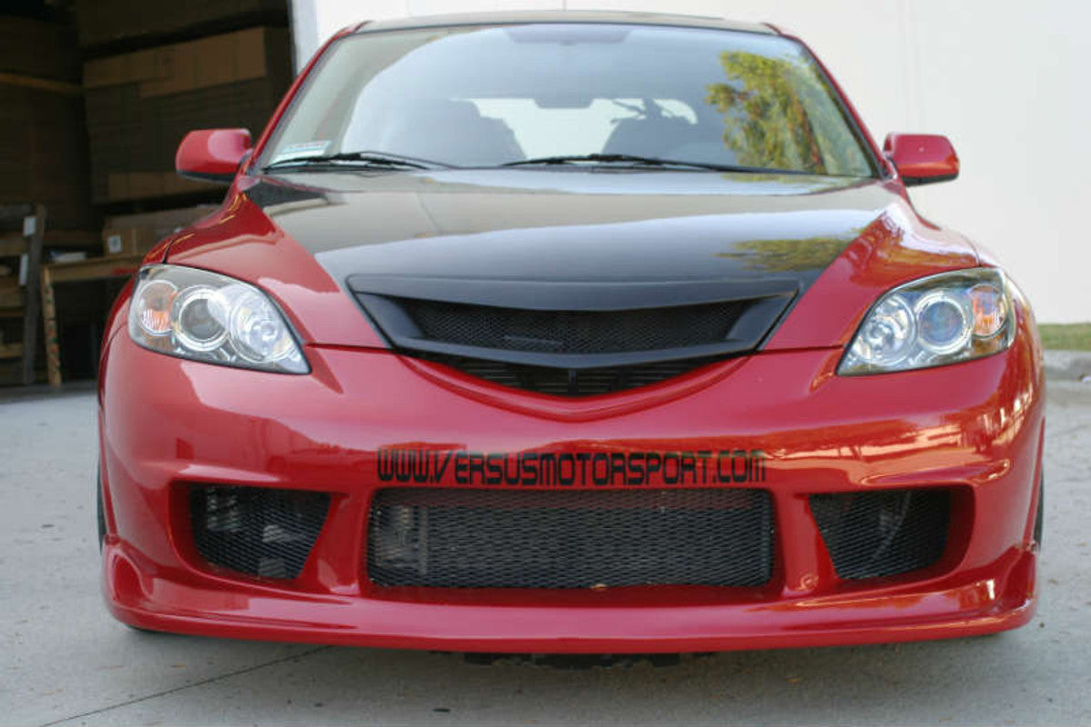 AC743HC - Advan OEM Design 2003-2008 Mazda 3 HB Carbon Fiber Hood