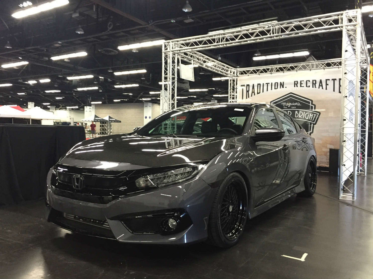 AC249HC - Advan OEM Design 2016-2020 Honda Civic Sedan Hood