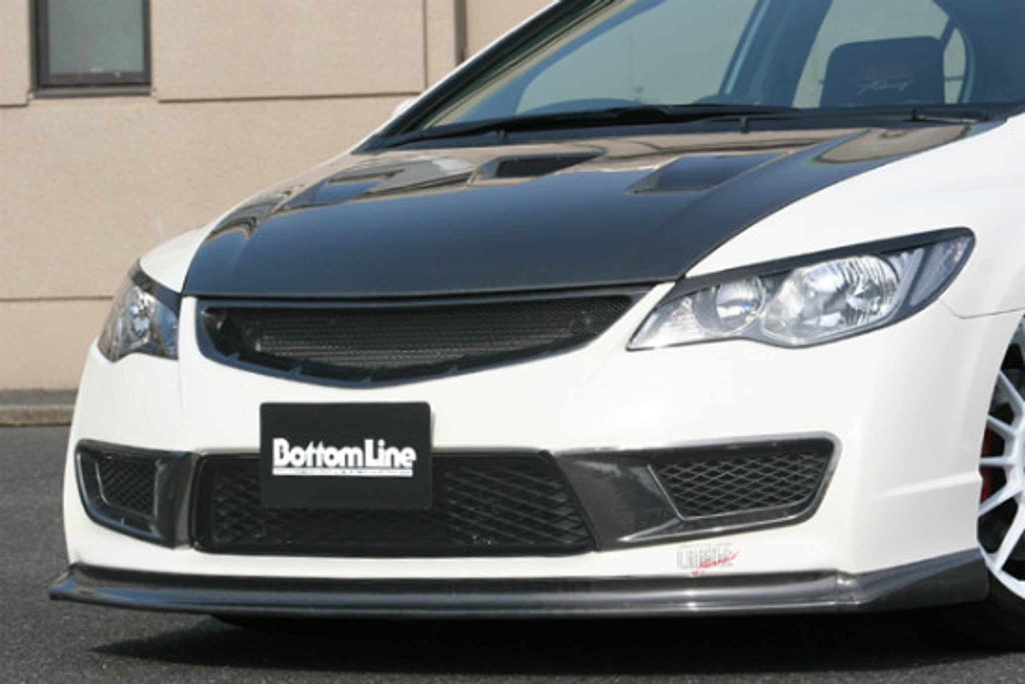 Charge Speed 2006-2010 Honda Civic FD2 Sedan JDM/ 2006-2010 Acura CSX Carbon Vented Hood