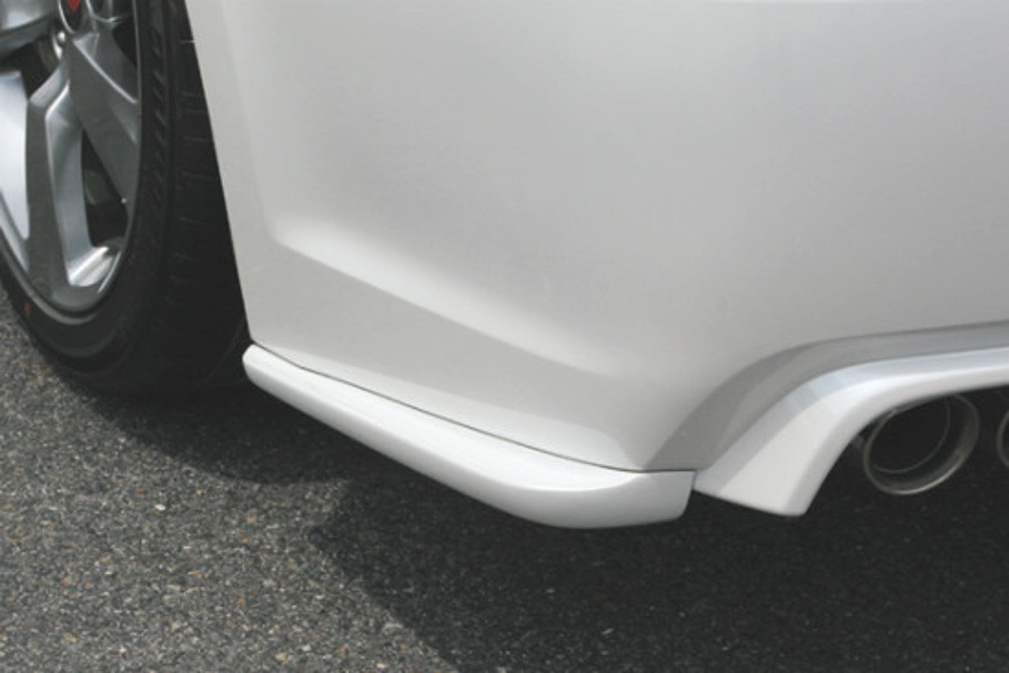 Charge Speed 2011-2014 Subaru WRX STi & Non-STi GV 4 Doors Sedan Bottom Lines FRP Rear Caps