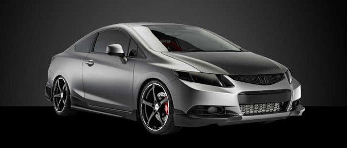 AC245HC - Advan OEM Design 2012-2013 Honda Civic Coupe Carbon Hood