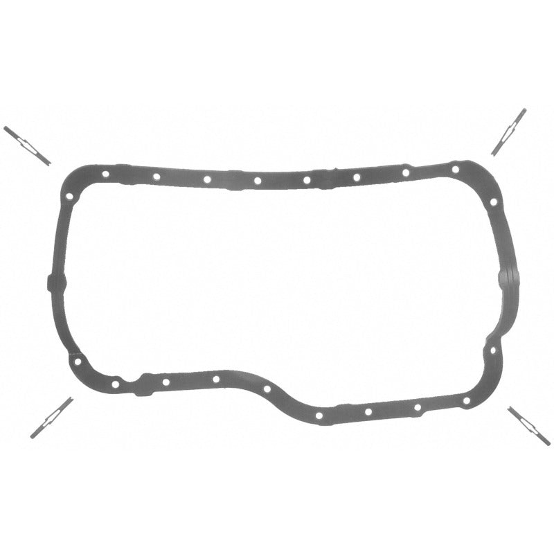 Fel-Pro Oil Pan SnapUps Included for OS 34211 R Engine Oil Pan Gasket Set PermaDry molded rubber