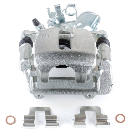 PowerStop rear right OE brake caliper and bracket for Audi A4 2005-2009, automotive parts for brake system repair.