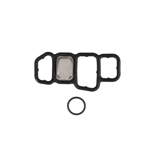 Fel-Pro Honda Civic VVT Solenoid Gasket Kit showing multiple gaskets and components for engine valve timing system.