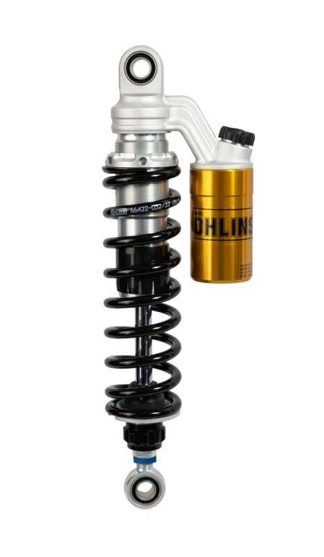 Ohlins twin shock absorber for Harley-Davidson Dyna FXD 1991-2017, high-performance shocks and struts for motorcycle suspension.