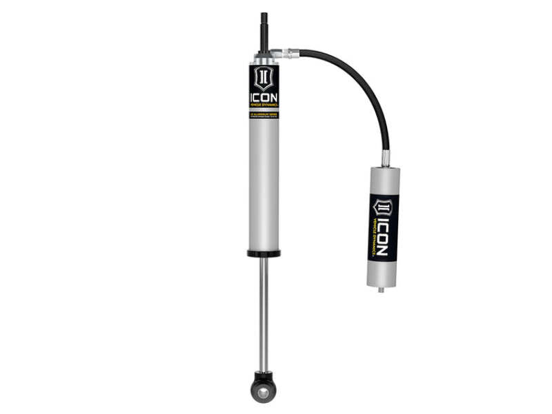 ICON 2014+ Ram 2500/3500 2.5in lift V.S. 2.0 Series front passenger-side remote reservoir shock for trucks.