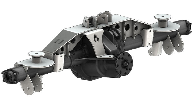 Artec Industries Jeep Wrangler TJ 8.8 axle swap kit with high clearance truss, 2.63-inch axle, and durable steel construction.