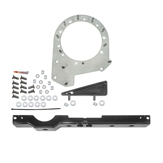 Skyjacker 5-8.5 inch lift kit component box with index ring showing various parts and labels for vehicle suspension upgrade.