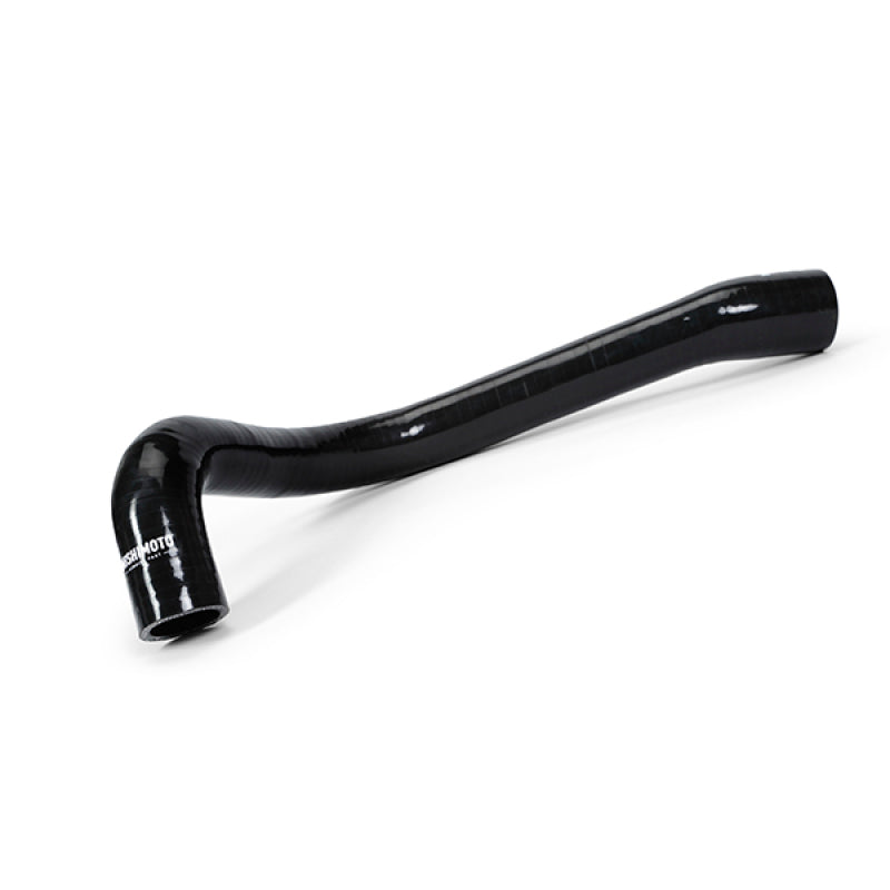 Mishimoto silicone upper radiator hose for 78-86 GM C/K trucks, durable black hose with molded fittings for cooling system.