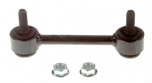 Moog Ford Excursion rear sway bar endlink kit with two black metal sway bar links for vehicle stability.