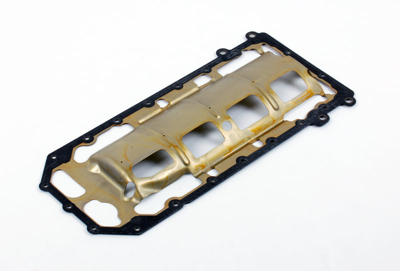 Cometic Gasket 05-10 Dodge Hemi 6.1L rubber oil pan gasket with windage tray, designed for engine sealing and oil containment.