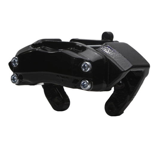 Black powder-coated DFC OE front brake caliper for Mercedes-Benz S500, model 00-02, showcasing the high-performance component.