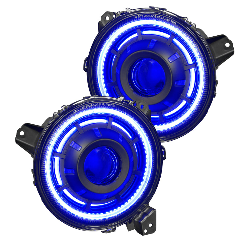 Oracle Oculus Bi-LED Projector Headlights for Jeep JL/Gladiator JT - w/ Simple Controller