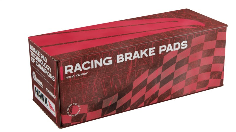Hawk Performance AP Racing Sierra ER-1 Motorsport brake pads for racing cars, showing the brake pad with detailed friction material.