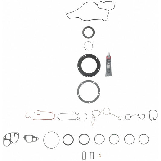Fel-Pro Ford F-350 Super Duty CS 9239 engine gasket set with multiple gaskets for engine sealing and replacement.