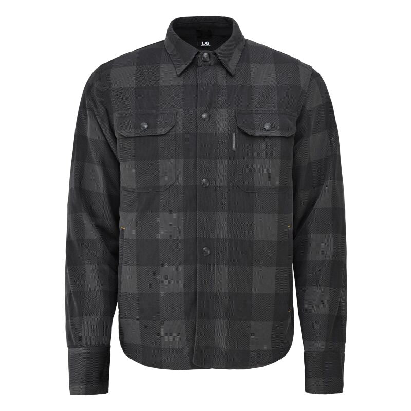 Speed and Strength Black Nine Mesh Moto Shirt, medium size, featuring a breathable mesh design and motorcycle-inspired style.