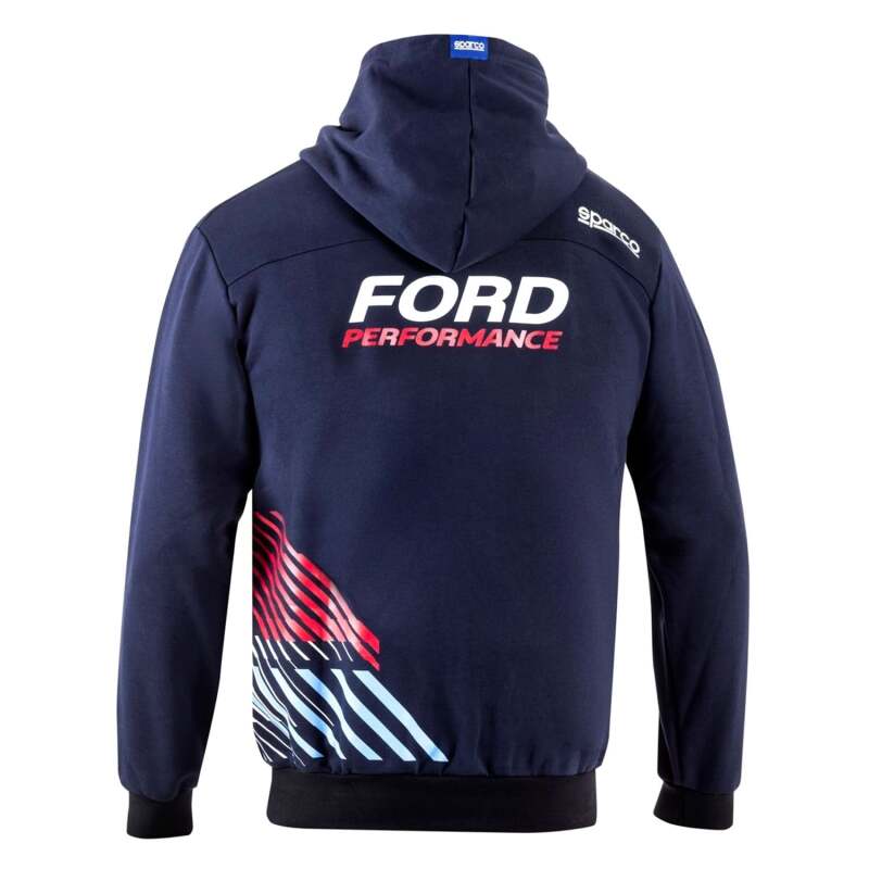 Sparco Ford Performance Hoodie BM in XL, black sweatshirt with Sparco branding and Ford logo, casual sporty style.