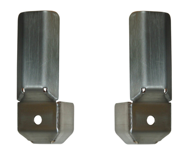 ICON 2007+ Toyota FJ and 2003+ Toyota 4Runner rear shin guards for coilover suspension components, shown in the image.