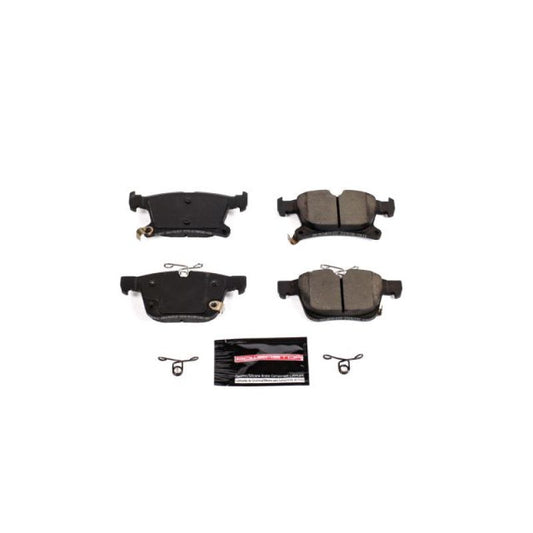 PowerStop Z23 Evolution Sport rear brake pads with hardware for 2017-2019 Chrysler Pacifica, performance brake pads.