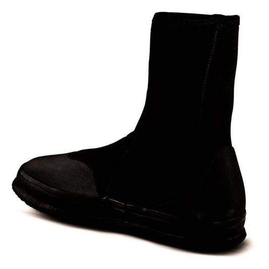 Black Sparco waterproof boot size 34, rugged footwear with sturdy sole and durable material for outdoor use.