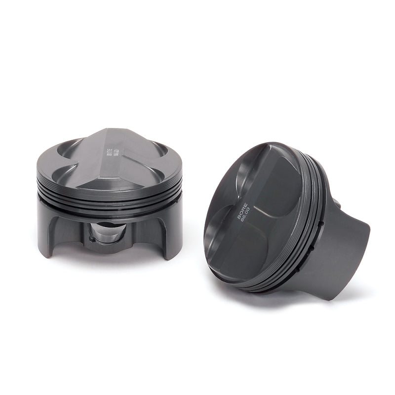 Supertech forged Ford Duratec 2.3L 88mm (+0.5) piston with 20cc dish and 9:1 compression ratio, single piston image.