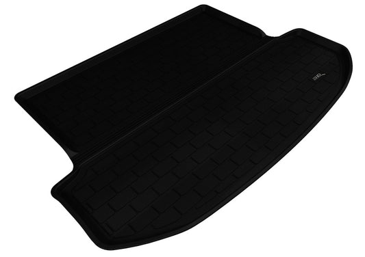 Black rubber cargo liner for Lexus RX350/450H (2010-2015) by 3D MAXpider, designed to protect the vehicle’s cargo area.