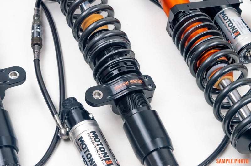 Moton 3-Way Motorsport Coilover for Honda S2000 AP1/AP2 rear, featuring true coilover design with springs for performance handling.