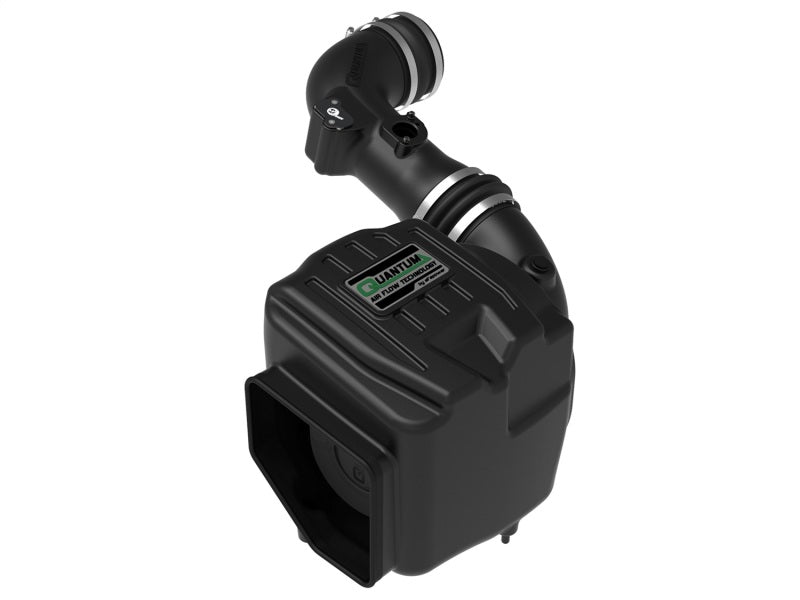 aFe Quantum Pro DRY S Cold Air Intake System for 2011-2016 GM Chevy Duramax V8 6.6L LML engine, featuring dry filter and intake components.