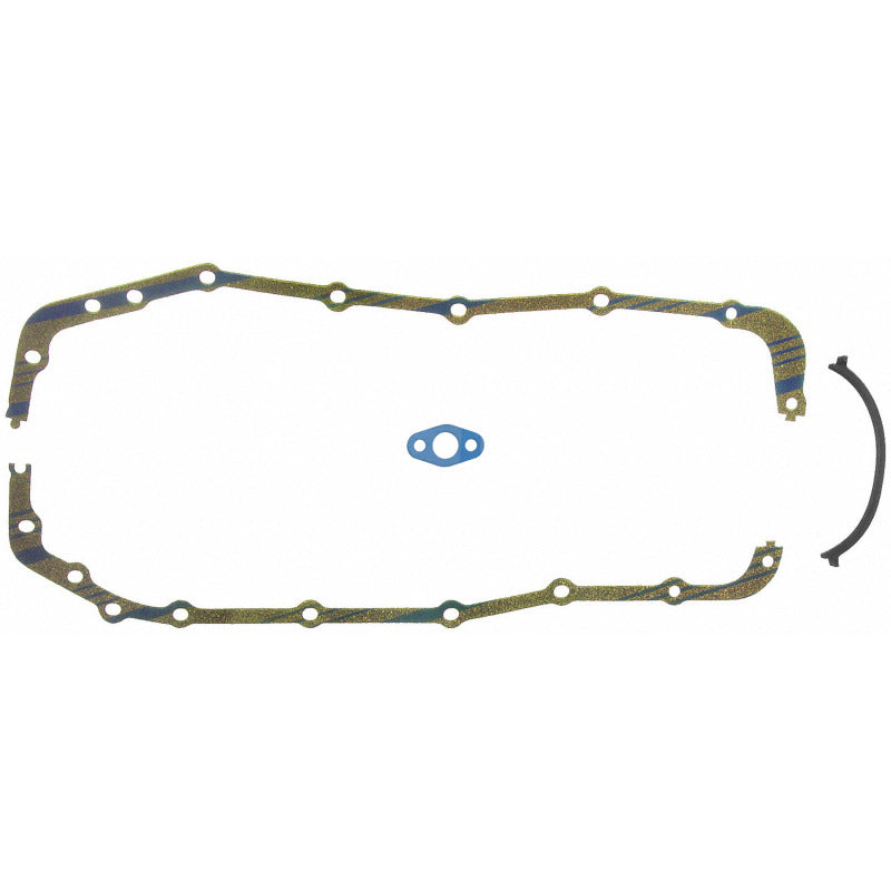 Fel-Pro Buick Electra OS 30185 C Engine Oil Pan Gasket Set Blue Stripe cork-rubber
