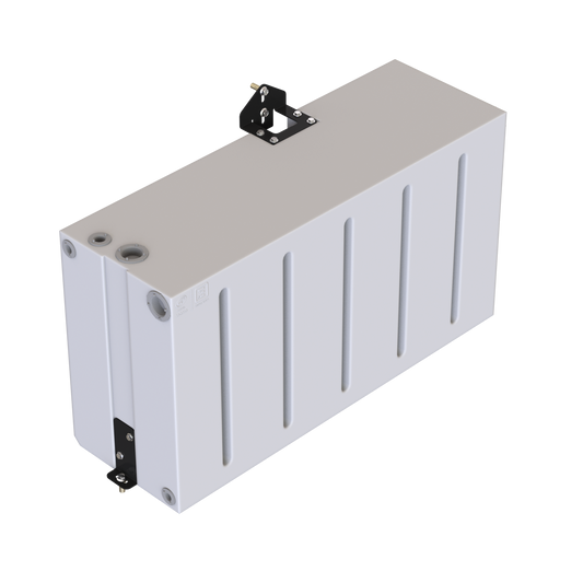 34 GALLON WHEEL WELL WATER TANK (DRIVERS SIDE) FOR 2013-2024 DODGE / RAM PROMASTER 1500, 2500, 3500 136", 159" AND 159" EXT