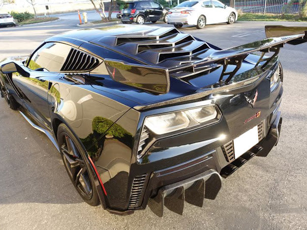 *BRAND NEW OPEN BOX / DISCOUNTED* 2019 CHEVROLET CORVETTE C7 ZR1 | CARBON FIBER REAR LID BASE SPOILER WING