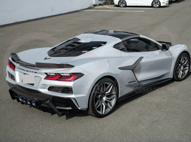 2023-UP CHEVROLET CORVETTE C8 Z06 & E-RAY | SDP PERFORMANCE TRACK STYLE SIDE SKIRTS ROCKER PANEL GROUND EFFECTS