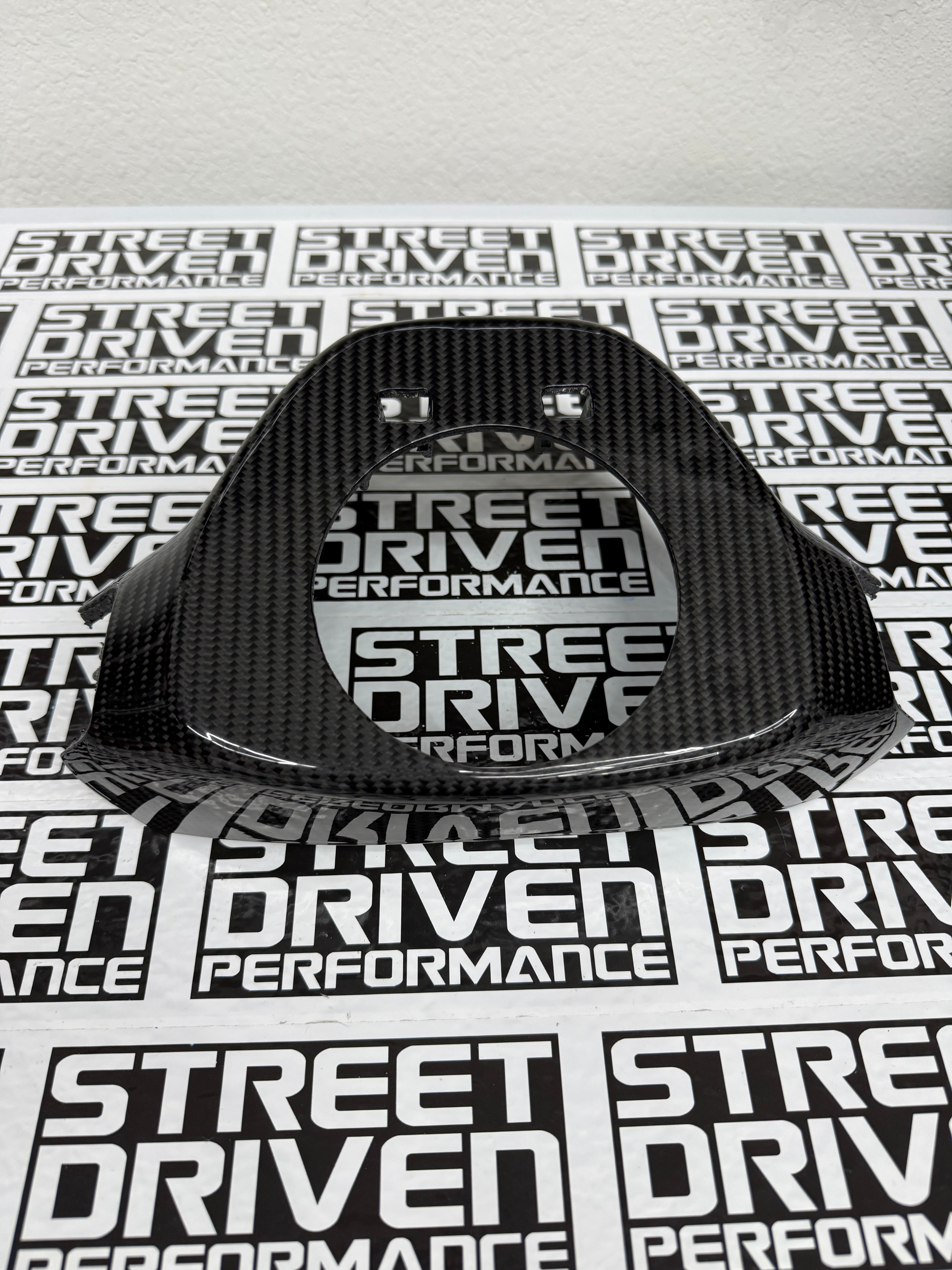 2016- 2019 Cadillac CTS CTS-V V3 & ATS ATS-V | Carbon Fiber Rear Cover Trim for Steering Wheel