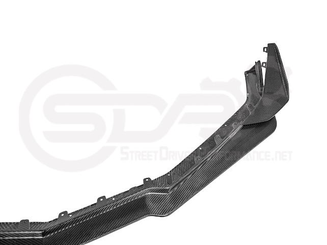2023-UP CORVETTE C8 Z06 | Z07 EXTENDED PACKAGE CARBON FIBER FRONT LIP SPLITTER & CANARDS GROUND EFFECTS