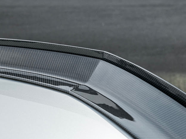 2016-2019 Cadillac ATS-V Sedan  | Wickerbill Trunk Spoiler Wing Carbon Fiber
