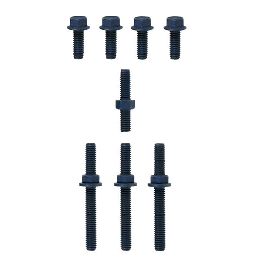 Fel-Pro Ford F-150 exhaust manifold hardware kit with bolts and gaskets, designed for durable exhaust system installation.
