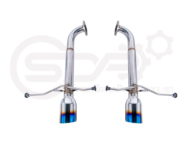 2019-PRESENT SUBARU ASCENT | MUFFLER DELETE AXLE BACK EXHAUST (CHROME OR BURNT BLUE TIPS)