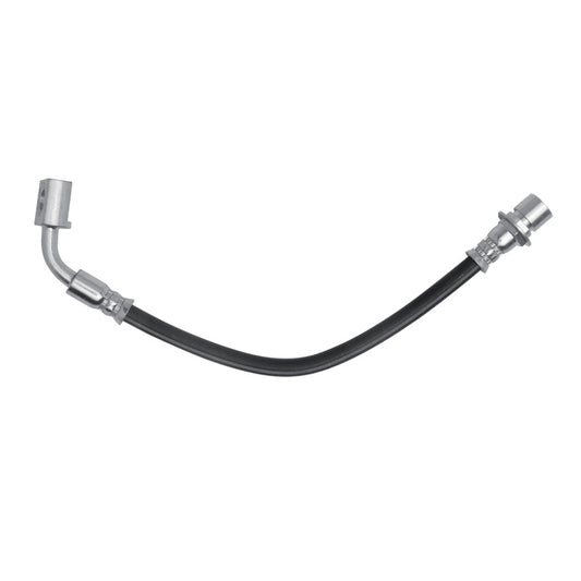 DFC rear left brake hose for Cadillac CTS 2008-2014, part of the brake line kit, showing the flexible rubber brake hose.