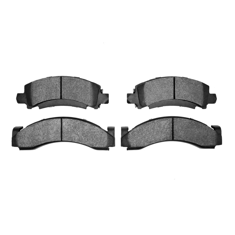 R1 Concepts Chevrolet C3500 OE front and rear brake pads, R1 Optimum OE brake pads installed on vehicle.