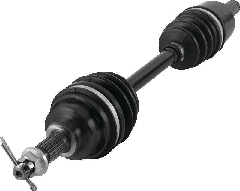 QuadBoss front left side rugged axle for Honda TRX500FA FourTrax Foreman Rubicon 4x4 ATV, durable and high-quality replacement part.
