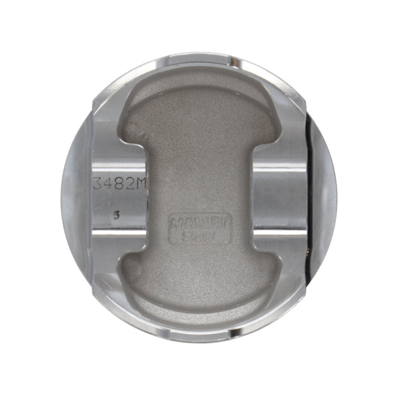 Manley Performance forged piston set for Toyota Supra 2JZ-GTE, 86mm bore, 6-cylinder, includes rings and dish pistons