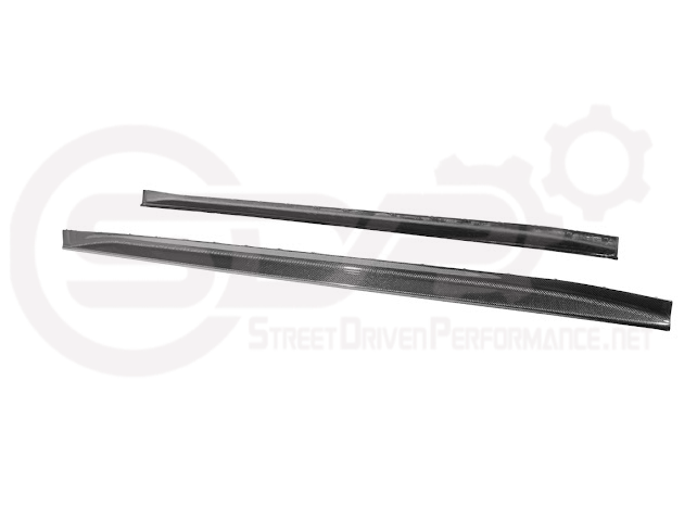2021-UP BMW G80 M3 SEDAN | 3D STYLE CARBON FIBER ADD-ON SIDE SKIRTS ROCKER PANEL EXTENSION GROUND EFFECTS