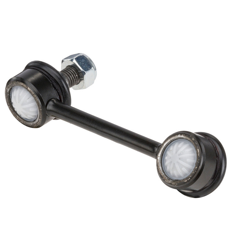 Moog rear left sway bar end link for 2005-2010 Scion tC, automotive suspension component with metal and rubber parts.