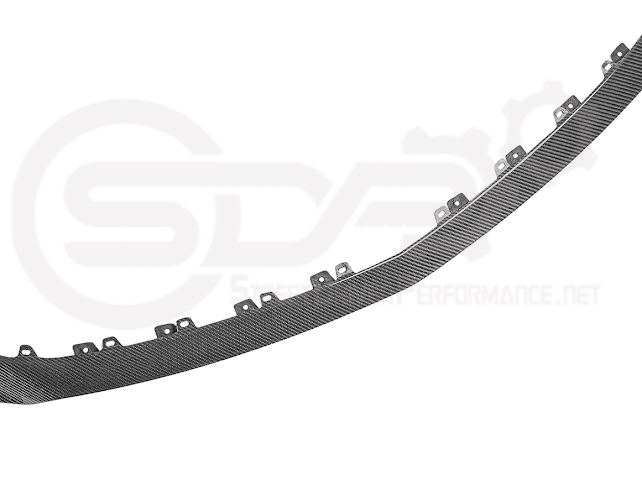 2025-present Cadillac CT5-V Blackwing factory OEM style carbon fiber front lip splitter and wheel arches, ground effects, sleek automotive design