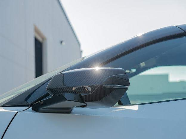2020+ CORVETTE C8 | CARBON FIBER UPPPER AND / OR LOWER MIRROR COVERS