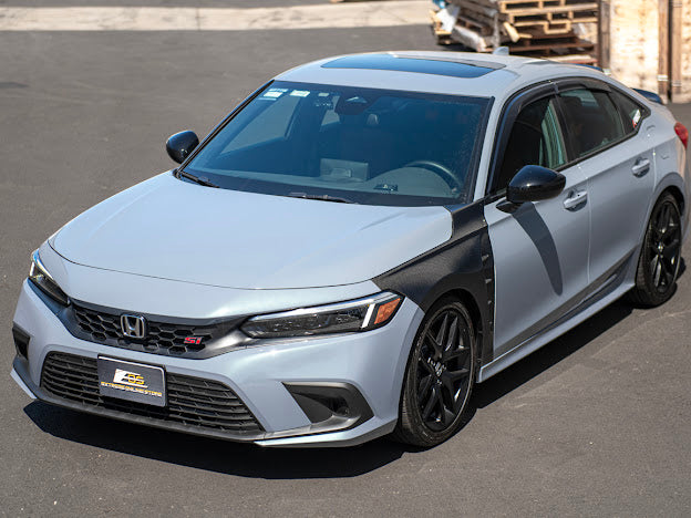 2022-UP HONDA CIVIC | JDM TYPE-R STYLE CARBON FIBER SIDE FENDERS