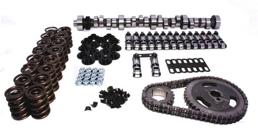 COMP Cams Camshaft Kit FW XR286 R-10 with multiple camshafts, featuring detailed metal components for performance engine upgrades.